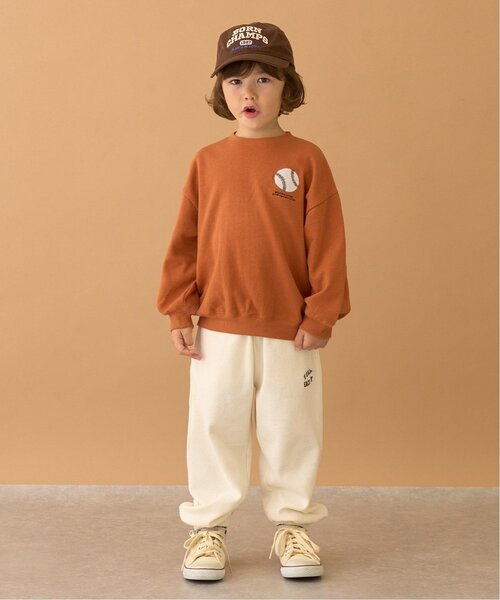 b・ROOM(ビールーム)の「【ともパン】【裏起毛】イージーパンツ(その他パンツ・キッズ・ベージュ/アイボリー/ブラック/モスグリーン/ブルー系その他2・120cm/100cm/110cm/130cm/140cm)」の19枚目の写真