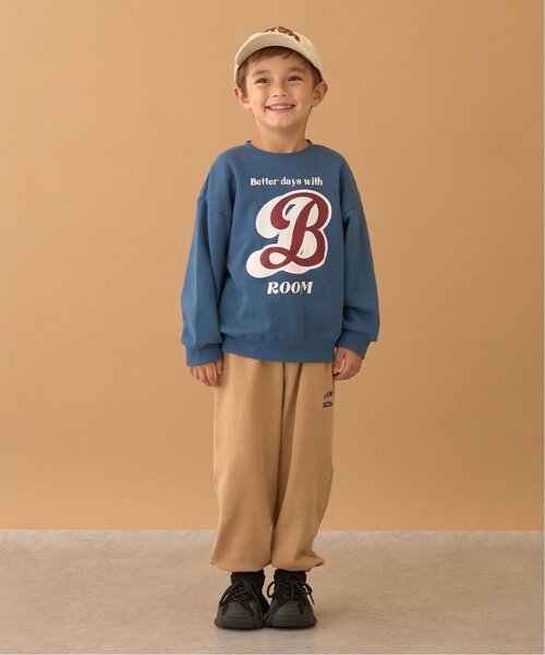 b・ROOM(ビールーム)の「【ともパン】【裏起毛】イージーパンツ(その他パンツ・キッズ・ベージュ/アイボリー/ブラック/モスグリーン/ブルー系その他2・120cm/100cm/110cm/130cm/140cm)」の12枚目の写真