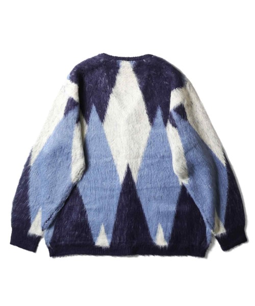 セール】UNIVERD72 モヘアタッチカーディガン(DIAMOND)（カーディガン