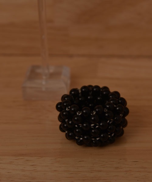 TONE SELECT GOODS（トーンセレクトグッズ）の「【resonance】ボール シンプル ミニヘアゴム【オケージョン】（ヘアゴム・レディース・シルバー/アイボリー/ブラック/ホワイト・FREE）」の10枚目の写真