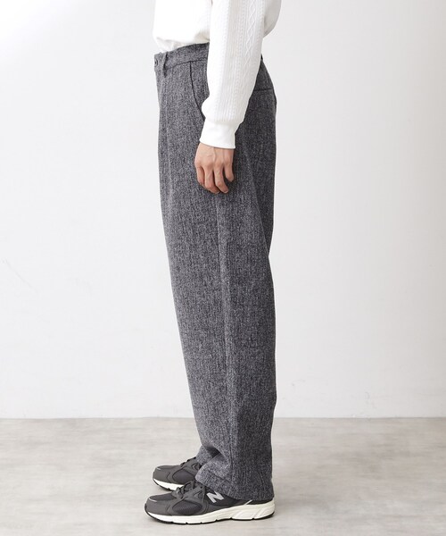 THE SHOP TK (ザ ショップ ティーケー )の「ツイードワイドパンツ 【洗濯機OK/セットアップ可】(その他パンツ・メンズ・キャメル/グレー系その他4・02/03/04)」の17枚目の写真