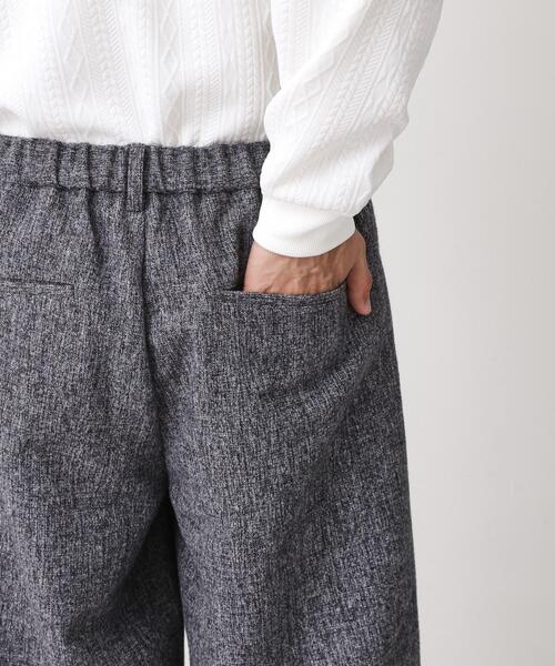 THE SHOP TK (ザ ショップ ティーケー )の「ツイードワイドパンツ 【洗濯機OK/セットアップ可】(その他パンツ・メンズ・キャメル/グレー系その他4・02/03/04)」の21枚目の写真