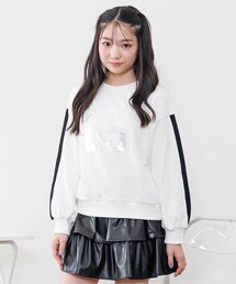 algy | ナンバリング袖ライントレーナー(スウェット)