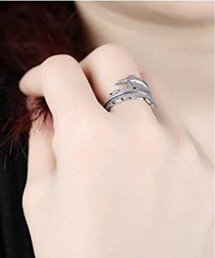 NO WAY（ノーウェイ）の「/Bz/メンズ リング 指輪 フェザー 羽 アメカジ ヴィンテージ風(BDS)（リング）」