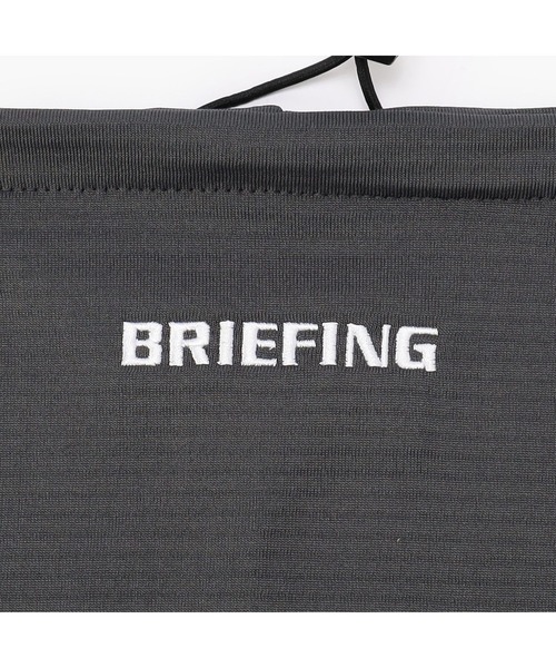 BRIEFING（ブリーフィング）の「【BRIEFING GOLF／ブリーフィングゴルフ】WARM NECK GAITER（ネックウォーマー/スヌード・メンズ・アイボリー/ブラック/グレー・FREE）」の4枚目の写真