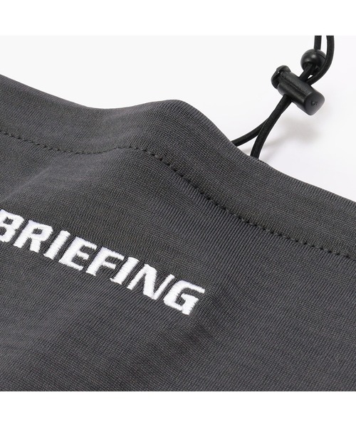 BRIEFING（ブリーフィング）の「【BRIEFING GOLF／ブリーフィングゴルフ】WARM NECK GAITER（ネックウォーマー/スヌード・メンズ・アイボリー/ブラック/グレー・FREE）」の7枚目の写真
