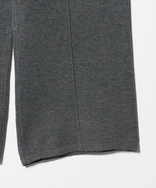 green label relaxing（グリーンレーベルリラクシング）の「【WEB限定】＜at ease＞ニット パンツ ウォッシャブル（その他パンツ・レディース・ブラック/ダークグレー・36/38）」の21枚目の写真