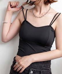 styiro（スタイロ）の「カップ付きキャミブラトップ（キャミソール）」
