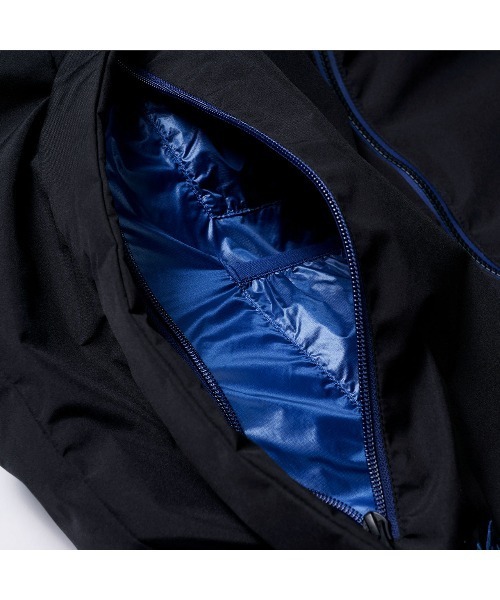 Foxfire(フォックスファイヤー)の「NANGA×Foxfire GORE-TEX WSスタンドカラーダウンジャケット(ダウンジャケット/コート・メンズ・ブラック/ブルー・S/M/L/XL)」の7枚目の写真