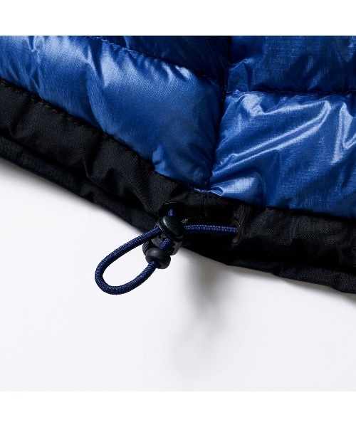 Foxfire(フォックスファイヤー)の「NANGA×Foxfire GORE-TEX WSスタンドカラーダウンジャケット(ダウンジャケット/コート・メンズ・ブラック/ブルー・S/M/L/XL)」の8枚目の写真