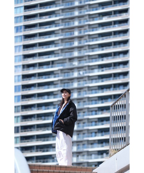 Foxfire(フォックスファイヤー)の「NANGA×Foxfire GORE-TEX WSスタンドカラーダウンジャケット(ダウンジャケット/コート・メンズ・ブラック/ブルー・S/M/L/XL)」の9枚目の写真