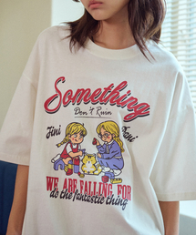 CPGN STUDIO（コンパーニョ）の「ジニダニ 半袖Tシャツクリーム（Tシャツ/カットソー）」