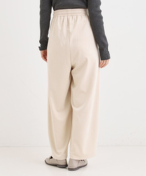 Cutie Blonde（キューティーブロンド）の「スエード調カーブパンツ（その他パンツ・レディース・チャコールグレー/オフホワイト・04/03/02/01）」の4枚目の写真