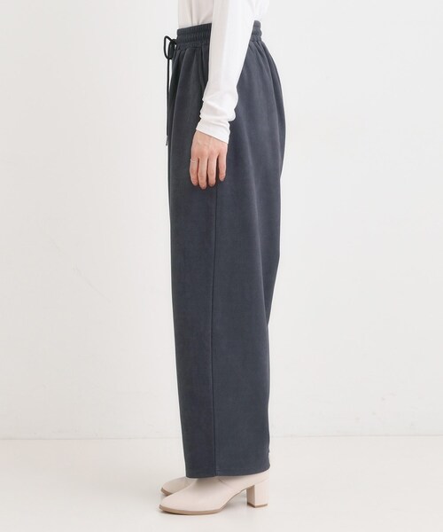 Cutie Blonde（キューティーブロンド）の「スエード調カーブパンツ（その他パンツ・レディース・チャコールグレー/オフホワイト・04/03/02/01）」の12枚目の写真