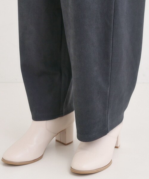 Cutie Blonde（キューティーブロンド）の「スエード調カーブパンツ（その他パンツ・レディース・チャコールグレー/オフホワイト・04/03/02/01）」の16枚目の写真