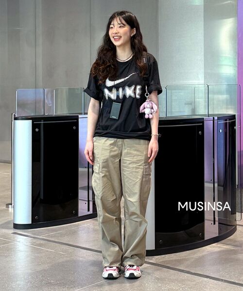 MUSINSA STANDARD WOMAN（ムシンサスタンダードウーマン）の「ウィメンズワイドカーゴパンツ[ベージュ]（スウェットパンツ・レディース・その他・30/24/25/26/27/28/29）」の20枚目の写真