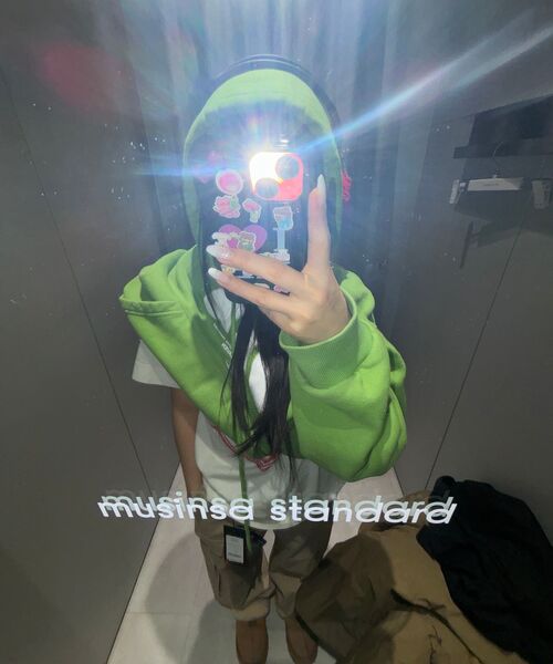 MUSINSA STANDARD WOMAN（ムシンサスタンダードウーマン）の「ウィメンズワイドカーゴパンツ[ベージュ]（スウェットパンツ・レディース・その他・30/24/25/26/27/28/29）」の22枚目の写真