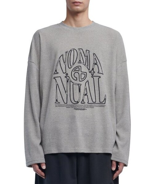 NOMANUAL（NOMANUAL）の「S.N.A KNIT LONG SLEEVE - OATMEAL（ニット/セーター・メンズ・その他・MEDIUM/LARGE）」の2枚目の写真
