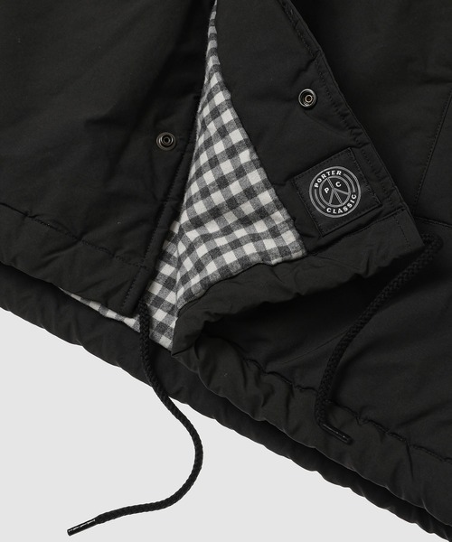 PORTER CLASSIC（ポータークラシック）の「WEATHER COACH JACKET（その他アウター・メンズ・ネイビー/ブラック/オリーブ/カーキ・3）」の9枚目の写真