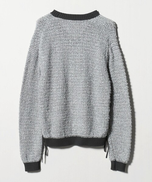 AEWEN MATOPH(イウエン マトフ)の「<AEWEN MATOPH>ハートスパンコール シャーリングVネックニット(ニット/セーター・レディース・ブラック/グレー・FREE)」の18枚目の写真