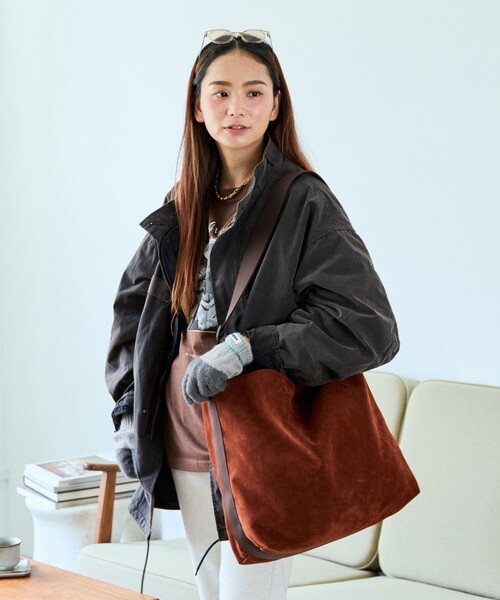 TEMBEA（テンベア）の「TEMBEA × FREAK'S STORE/テンベア × フリークスストア 別注GUNTE 2TONE MOHAIR 別注モヘア ツートンカラー 手袋（手袋・メンズ・ライトグレー/ナチュラル/チャコールグレー・ONE SIZE）」の18枚目の写真