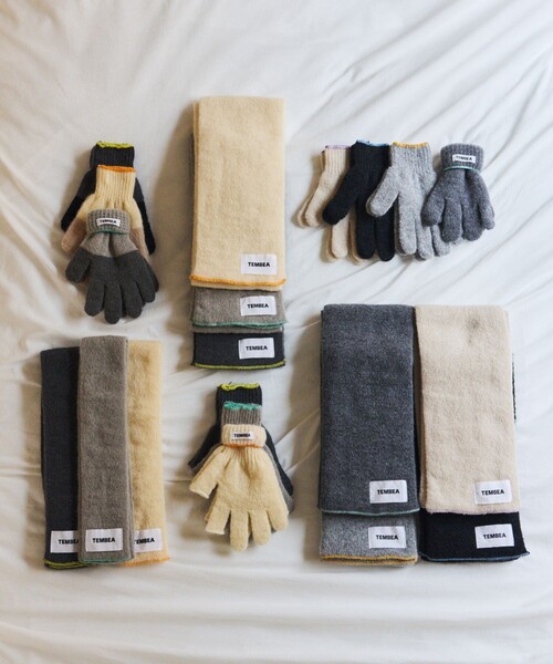 TEMBEA/テンベア GUNTE マフラー　2TONE バイカラー セール】TEMBEA × FREAK'S STORE/テンベア × フリークスストア 別注