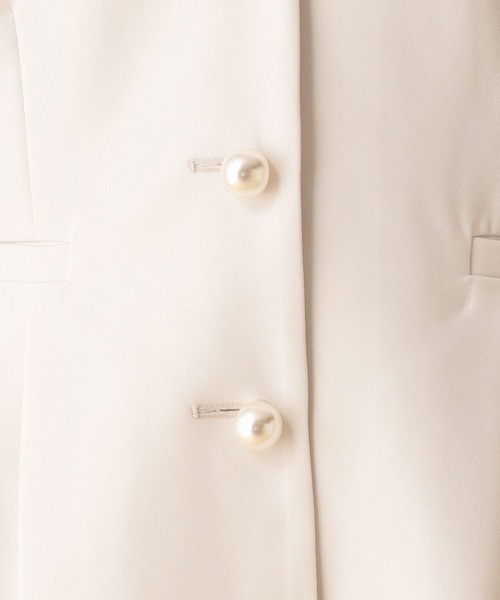 Elura（エルーラ）の「≪入卒/セレモニー/通勤≫ダブルクロスジレ/603863（ベスト・レディース・ブラック/アイボリー/ネイビー・FREE）」の22枚目の写真