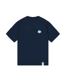 [UNISEX]スモールクラウドスマイルバンファルティ_ネイビー