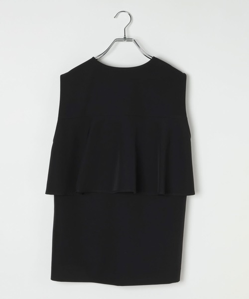 GLOBAL WORK（グローバルワーク）の「ストレッチベスト＊ブラウス＊パンツセット/581026（セットアップ・レディース・ブラック/グレー系その他6/ネイビー・SMALL/MEDIUM/LARGE）」の19枚目の写真