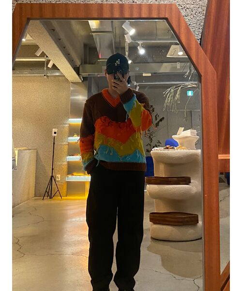 DIMITRI BLACK(ディミトリブラック)の「ワイドカジュアルバンディングスラックス ブラック(スラックス・レディース・その他・MEDIUM/LARGE/X-LARGE)」の2枚目の写真