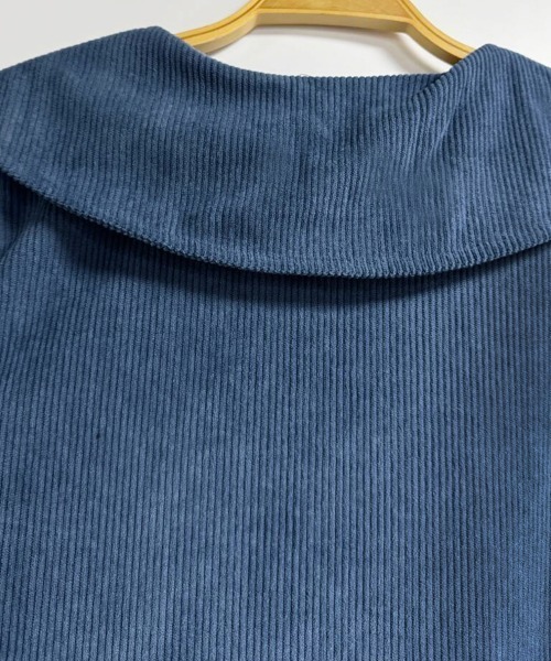 ONEP STAR(ワンピスター)の「コーデュロイロングワンピース(ワンピース・レディース・ブルー・MEDIUM/LARGE/X-LARGE)」の12枚目の写真