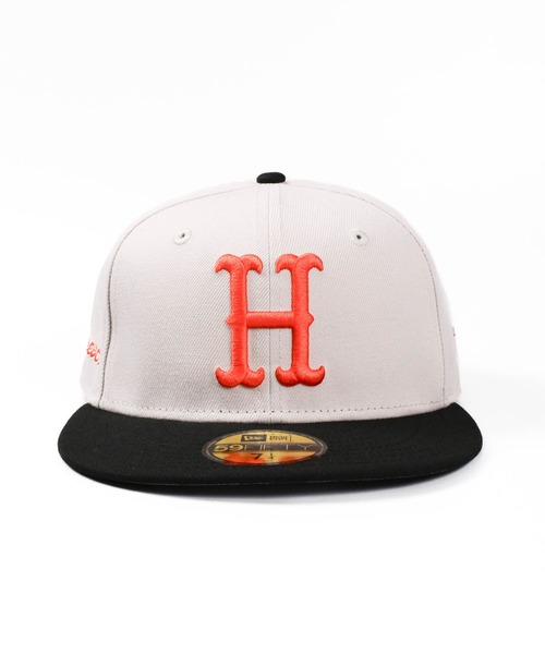 HUF（ハフ）の「【C-HUF2】【HUF×NEW ERA/ハフ×ニューエラ】HUF OG H NEW ERA HAT HT00789（キャップ・メンズ・アイボリー・7 1/8/7 1/4）」の3枚目の写真