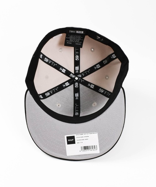 HUF（ハフ）の「【C-HUF2】【HUF×NEW ERA/ハフ×ニューエラ】HUF OG H NEW ERA HAT HT00789（キャップ・メンズ・アイボリー・7 1/8/7 1/4）」の10枚目の写真