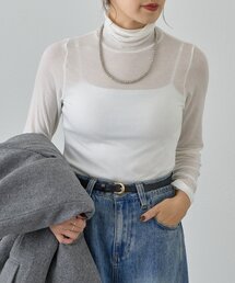 SHENERY | シアータートルプルオーバー(Tシャツ/カットソー)