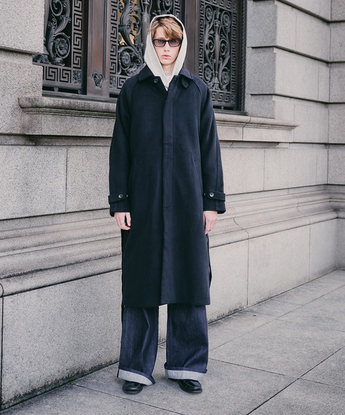 【新品】AKIRANAKA ウールロングコート Veronika coat BR AW2430―BR | AKIRANAKA