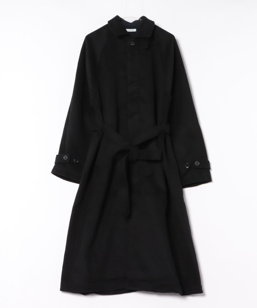 セール】wool balmacaan long coat / ウールバルマカーンロングコート