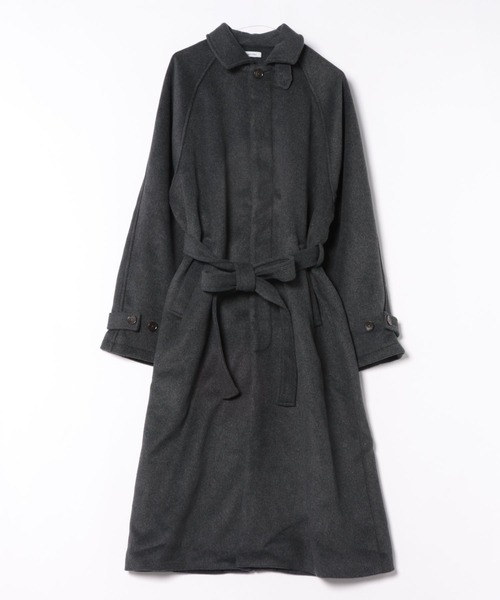 セール】wool balmacaan long coat / ウールバルマカーンロングコート