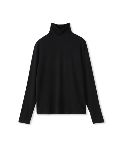 LAUTREAMONT(ロートレアモン)の「【WEB限定】吸湿発熱スムースストレッチタートルカットソー(Tシャツ/カットソー・レディース・ブラウン/ベージュ/ブラック/オフホワイト/ブルー/ライトブルー・9号/11号)」の20枚目の写真