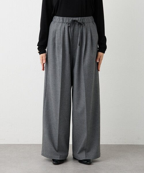 RIVE DROITE（リヴドロワ）の「【MYSELFbyRD（マイセルフバイリヴドロワ）】RELAX SLACKS（スラックス・レディース・ライトグレー/チャコールグレー・38/36）」の17枚目の写真
