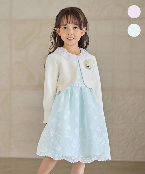 総刺繍 花柄ワンピース（ワンピース）｜ANY（エニィ）のファッション