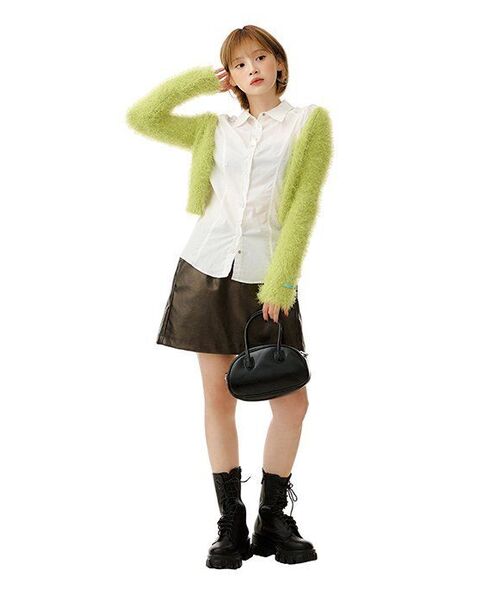 SAPPUN(サプン)の「Hide レースアップ ウォーカー (6cm)(ブーツ・レディース・ブラック・21.5㎝/22cm/22.5cm/23cm/23.5cm/24cm/24.5cm/25cm/25.5cm)」の22枚目の写真