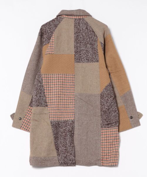 go slow caravan（ゴースローキャラバン）の「WOOL LIKE FABRIC バルマカンコート（その他アウター・メンズ・グレー/ブラウン・LARGE/MEDIUM）」の21枚目の写真