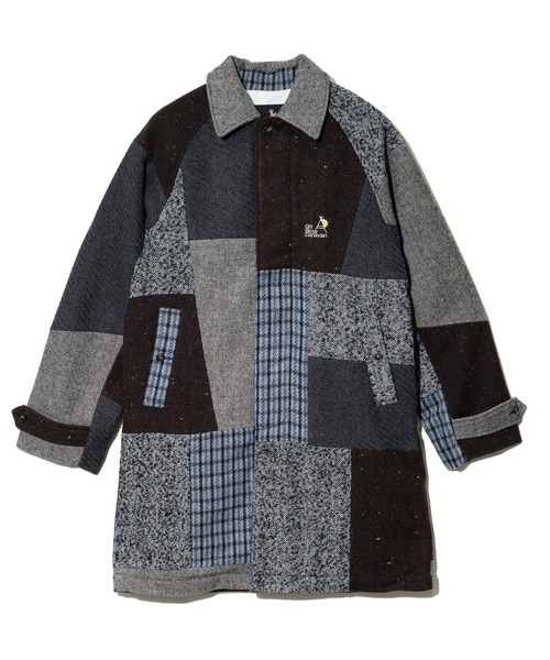 go slow caravan（ゴースローキャラバン）の「WOOL LIKE FABRIC バルマカンコート（その他アウター・メンズ・グレー/ブラウン・LARGE/MEDIUM）」の12枚目の写真