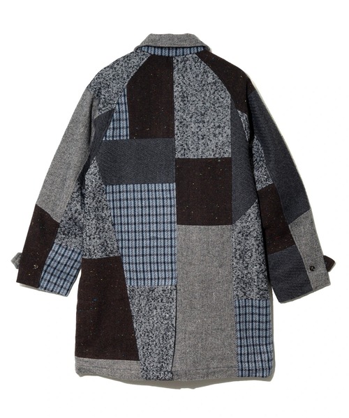 go slow caravan（ゴースローキャラバン）の「WOOL LIKE FABRIC バルマカンコート（その他アウター・メンズ・グレー/ブラウン・LARGE/MEDIUM）」の13枚目の写真