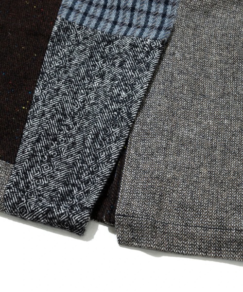 go slow caravan（ゴースローキャラバン）の「WOOL LIKE FABRIC バルマカンコート（その他アウター・メンズ・グレー/ブラウン・LARGE/MEDIUM）」の14枚目の写真