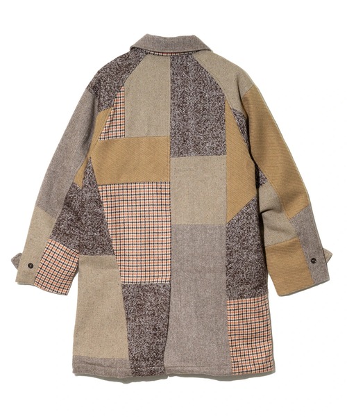 go slow caravan（ゴースローキャラバン）の「WOOL LIKE FABRIC バルマカンコート（その他アウター・メンズ・グレー/ブラウン・LARGE/MEDIUM）」の5枚目の写真