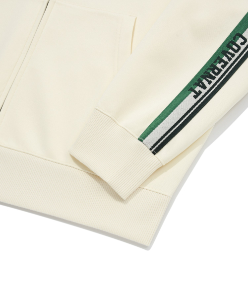 COVERNAT(カバーナット)の「レトロトラックフードパーカージップアップクリーム(パーカー・レディース・その他・X-LARGE/LARGE/MEDIUM/SMALL)」の8枚目の写真