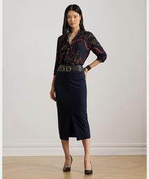 フェイクレザー ペンシルスカート タイトスカート」に該当する