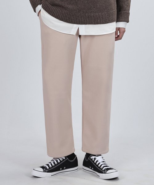 VERYVAIN(ベリベーン)の「SPAN WOOL WIDE PANTS (SAND)(その他パンツ・メンズ・その他・LARGE/MEDIUM)」の1枚目の写真