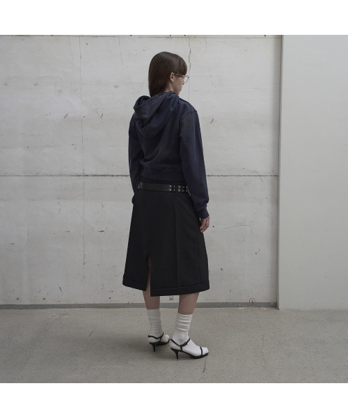 LCDC TM(エルシーディーシーティーエム)の「TAILORED ZIP FRONT SKIRT (BLACK)(スカート・レディース・ブラック・SMALL/MEDIUM)」の4枚目の写真